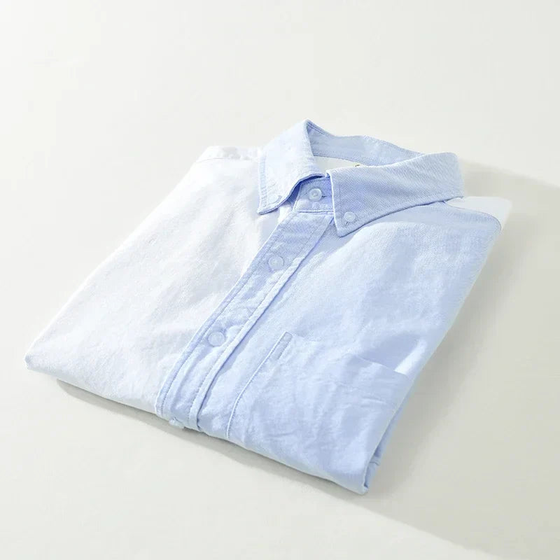 Pure Cotton Solid Shirt