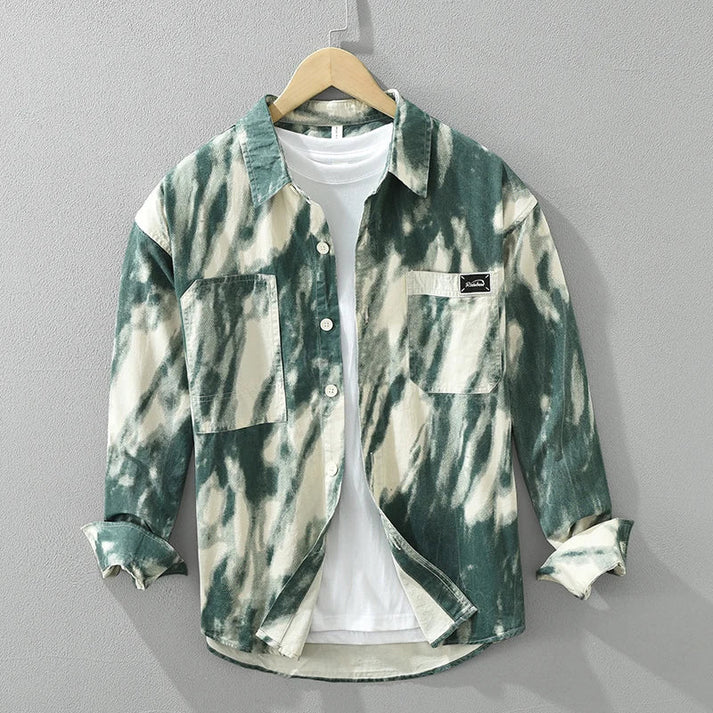 Tie-Dye Cotton Shirt