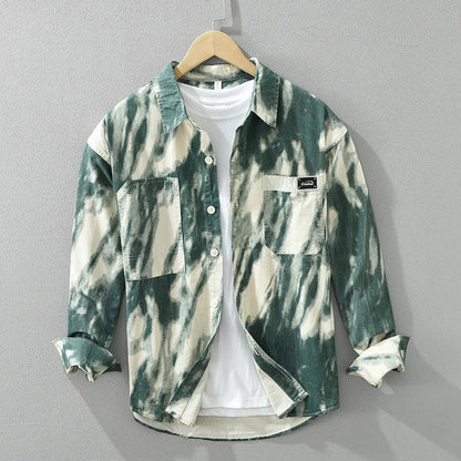 Tie-Dye Cotton Shirt