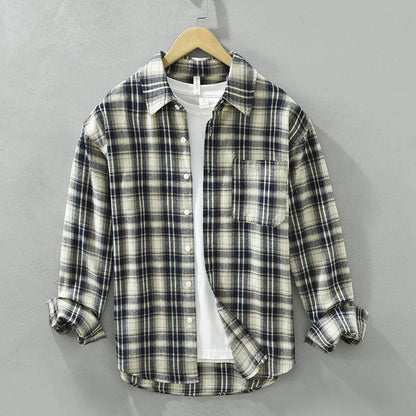 Vintage Checked Cotton Shirt