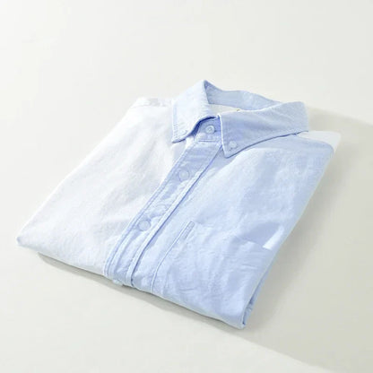 Pure Cotton Solid Shirt