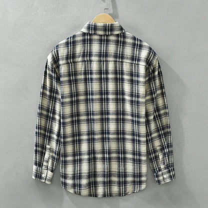 Vintage Checked Cotton Shirt