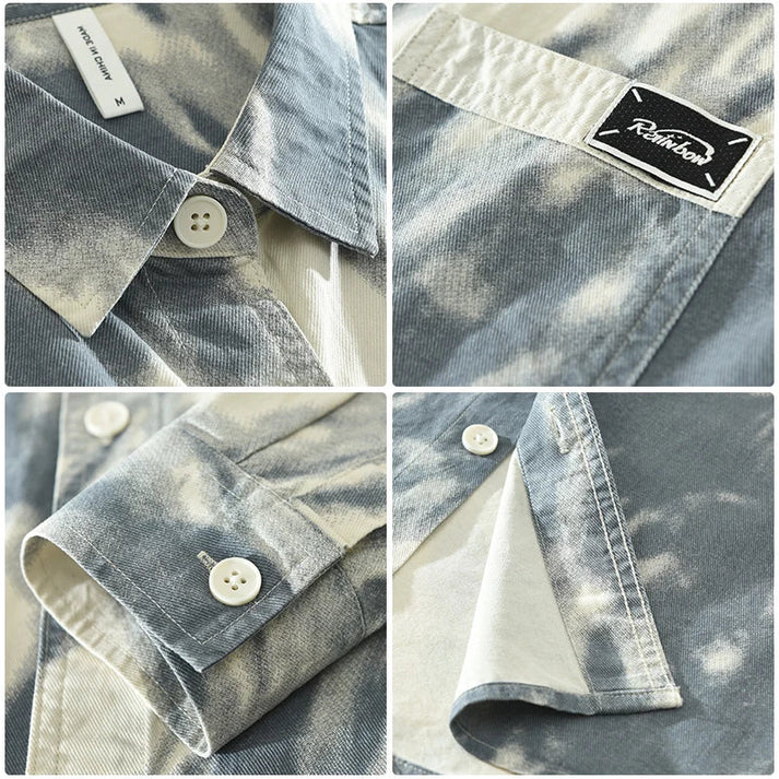 Tie-Dye Cotton Shirt