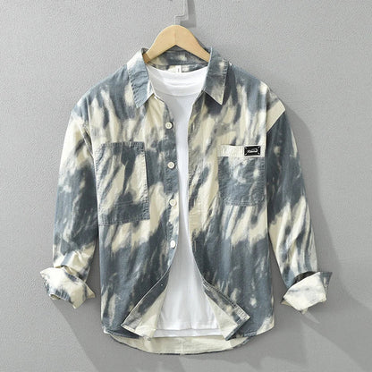 Tie-Dye Cotton Shirt